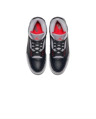 Nike Air 3 Retro Black Cement Grey White Fire Red 3 AJ3 854262-001
