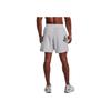 Under Armour Honeycomb Pattern Printed Embroidered Logo Drawstring Loose Fit Shorts Men Shorts White 1370416-014