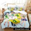 Aho Girl Bedding Set Single Twin Full Queen King Size Bed Set Adult Kid Bedroom Duvet Cover Sets 3D Print Anime Bed Sheet