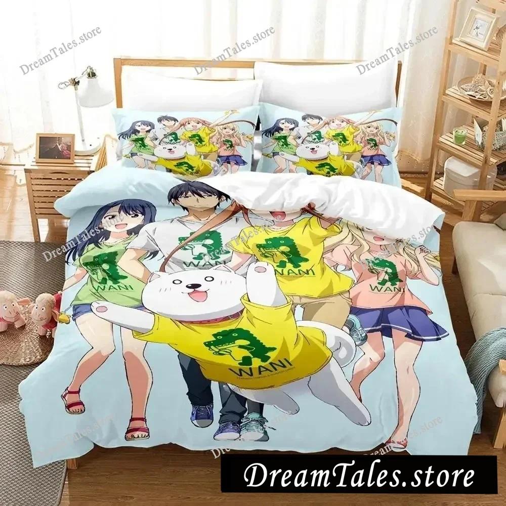 Aho Girl Bedding Set Single Twin Full Queen King Size Bed Set Adult Kid Bedroom Duvet Cover Sets 3D Print Anime Bed Sheet