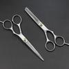 Family Hairdressing Scissors Set: Hair Cutting & Thinning Shears for Adults & Children, Perfect for Styling & Trimming Bangs.