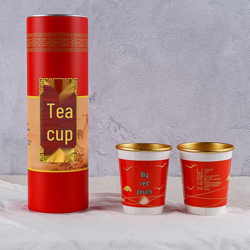 Disposable Tea Cups with Pre-Packaged Tea
