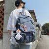 Schoolbag New High School Schoolbag Male Ins Trendy Cool Lightweight Backpack Female College Student Simple Large-capacity Backpack Korean Version