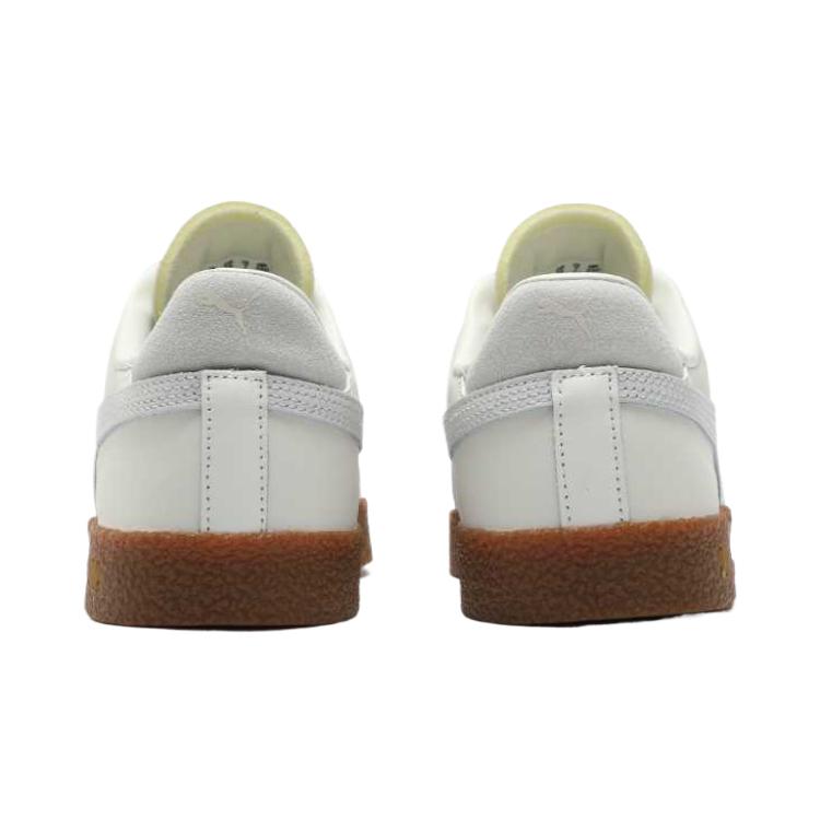 Puma Comfortable Versatile Thin Sole Durable Lightweight Low-Top Sneakers Unisex Sneakers White 401515-08