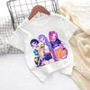 Kpop Demon Hunters Huntrix T-shirt Women Man 2026 Summer Short Sleeve Tee Anime Print Streetwear Casual Tops Kids Clothing Y2k