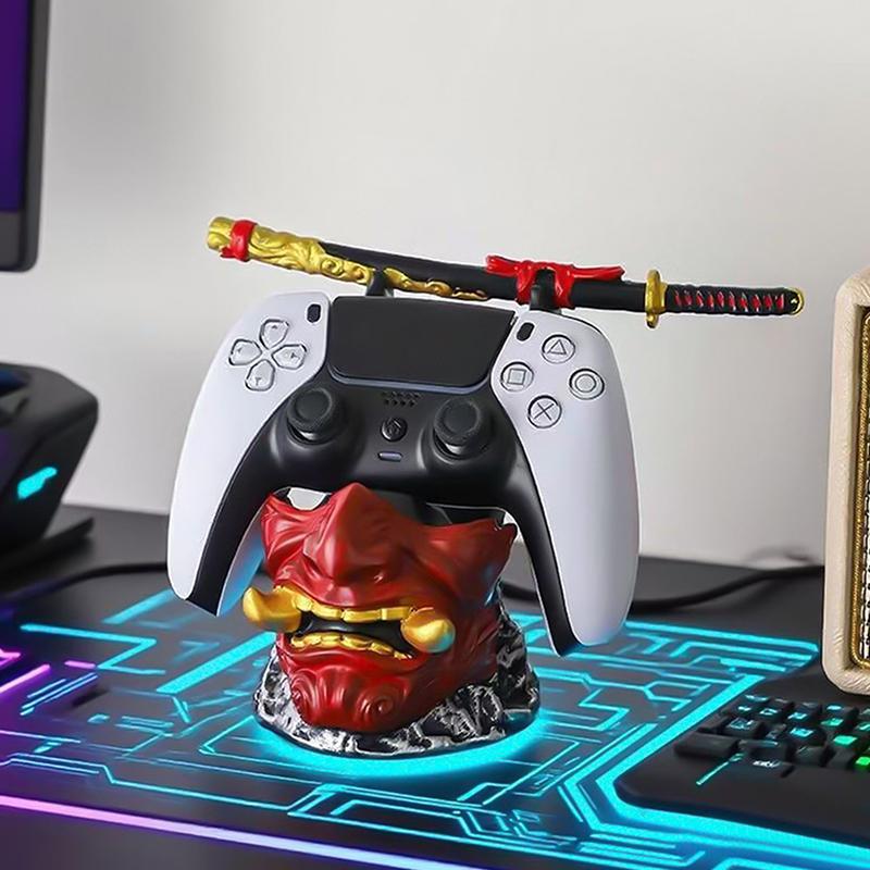 God Of War Game For Ps5/Xbox/Ps4 Controller Creative Stand Unique Gamepad Stand Desktop Decoration Game Accessory
