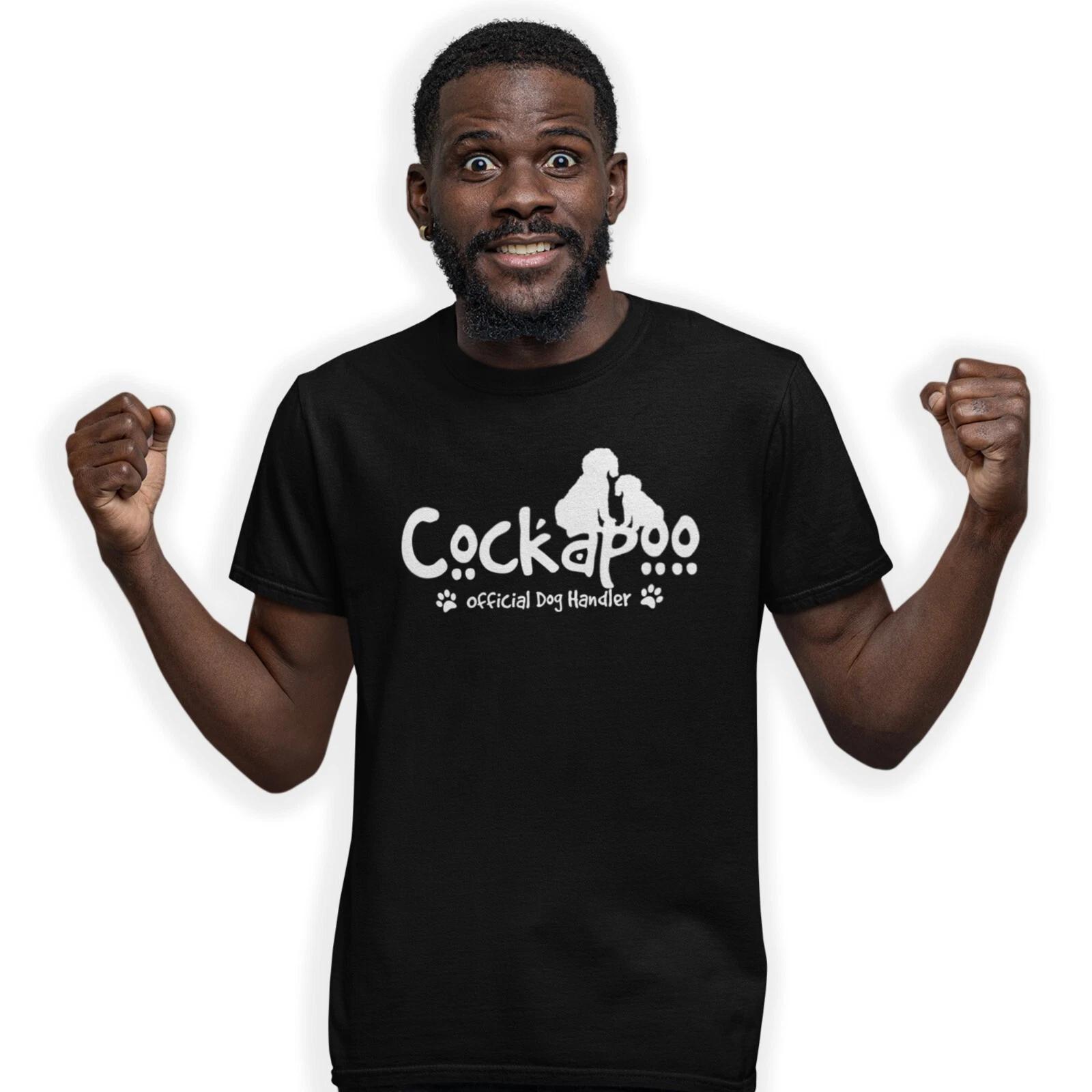 Cockapoo Official Dog Handler T-Shirt Dog Lover Birthday Gift S