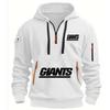 Herbst und Winter Outdoor-Sportmode Herren Hoodie Langarm-Oberteil Einfarbiges Oberteil Hoodie Kreatives Muster