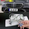 Autosticker 2025 Heet 1 stuks Mercedes Benz embleem Ster Motorkap Auto Motorkap Voor Logo voor Mercedes Benz W202 W203 W204 W208 W210 W220 W