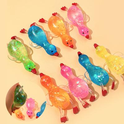 Super Fun Duckling Pinch Toy Anti Stress Reliever Cute Prank Gift Reduce Pressure Random J142