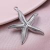 10pcs/Lot No Fade Metal Charm Sword Marine Organism Stainless Steel Pendants For Jewelry Making Supplies Animal Charms Findings