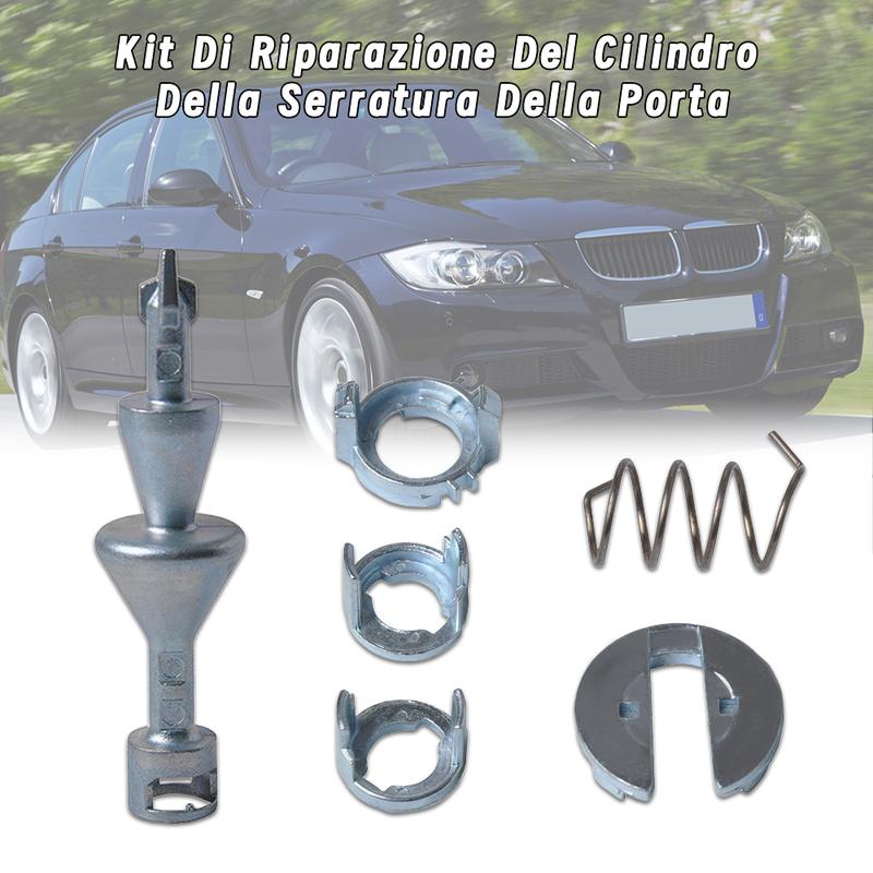 1 Set Left/ Right Door Car Door Lock Cylinder Barrel Repair Kit for BMW 3 Series E90 Saloon,E91 Estate,E92 Coupe,E93 Convertible
