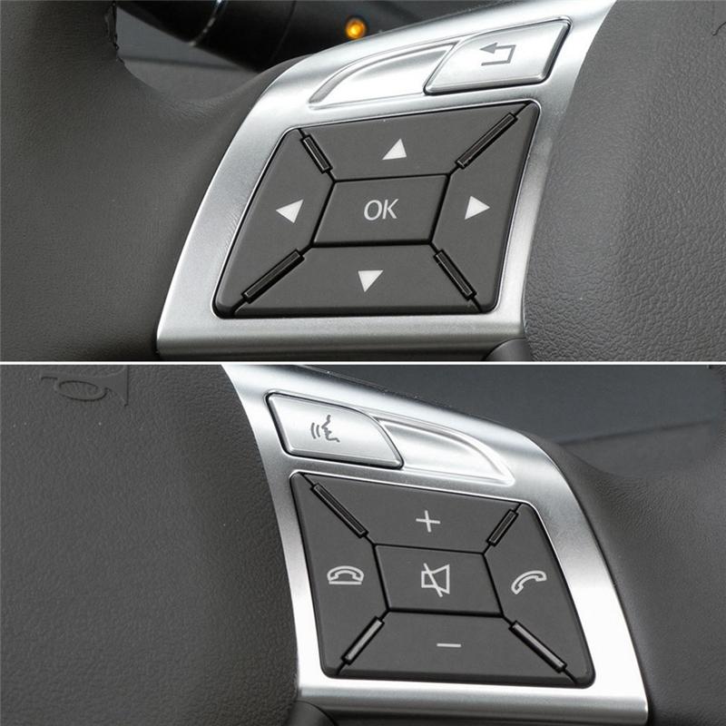 AB12-Car Steering Wheel Button Cover Menu Control Switch A2185400162 For W204 W117 W218 W156 W246 A1725400262