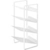 Tower Under-Sink Bottle Storage, 4 Tiers, White, Approx. 20 X 20.5 X 40 Cm, Perfect for Kitchen Stockpiling and Storage, Model 4304