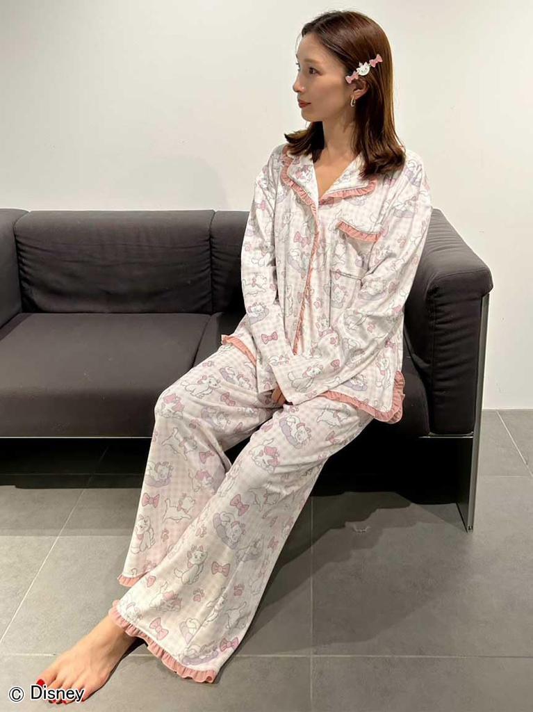 Print Long Pants SHCP255075PNKF [The Aristocats] All-over