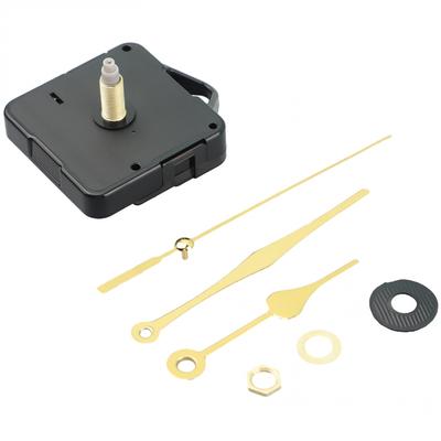 Clock Repair Set 1.5V AA Battery Gold Hands Long Hands