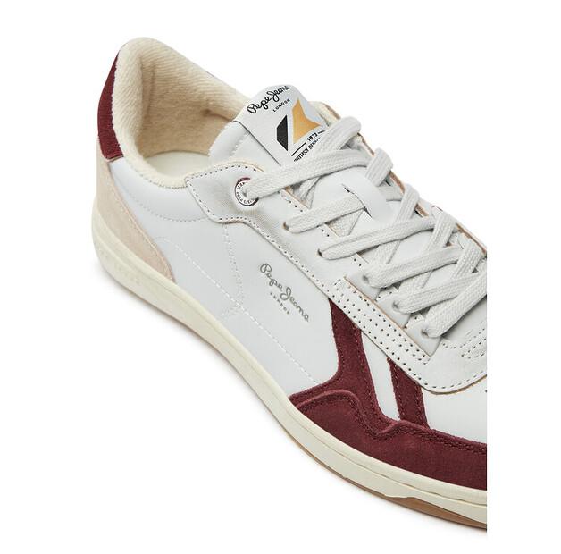 Мужские кроссовки Pepe Jeans Кеды kore heritage m pms00026 белые