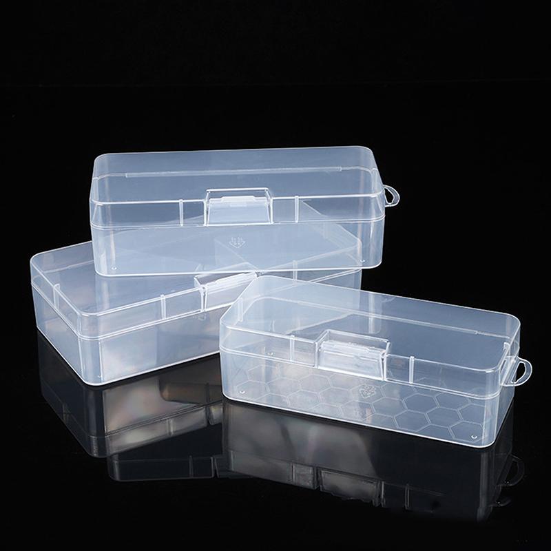 1 buc cutie pentru pix pentru unghii, material PP, cutie transparentă pentru perie pentru unghii, husă pentru papetărie, pentru școală, pentru creion, pentru depozitare creion