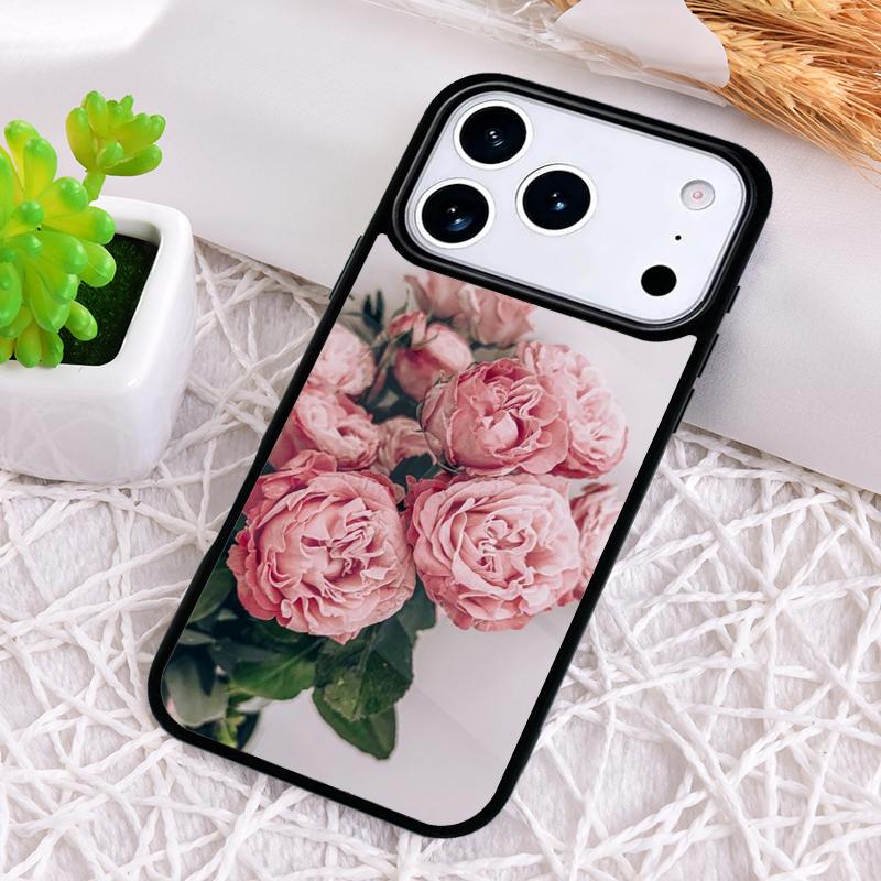 Pfingsblumen Schöne Blume Stoßfeste Handyhülle für iPhone 17 Air 16e 15 11 12 14 13 Pro Max Hülle Coque