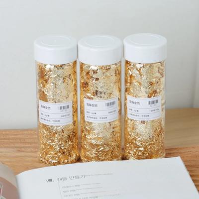 2g Pack Scented Candles Decoration Broken Gold Foil Paper Handmade DIY Semi Transparent Modeling Wax Homemade Creative  Material