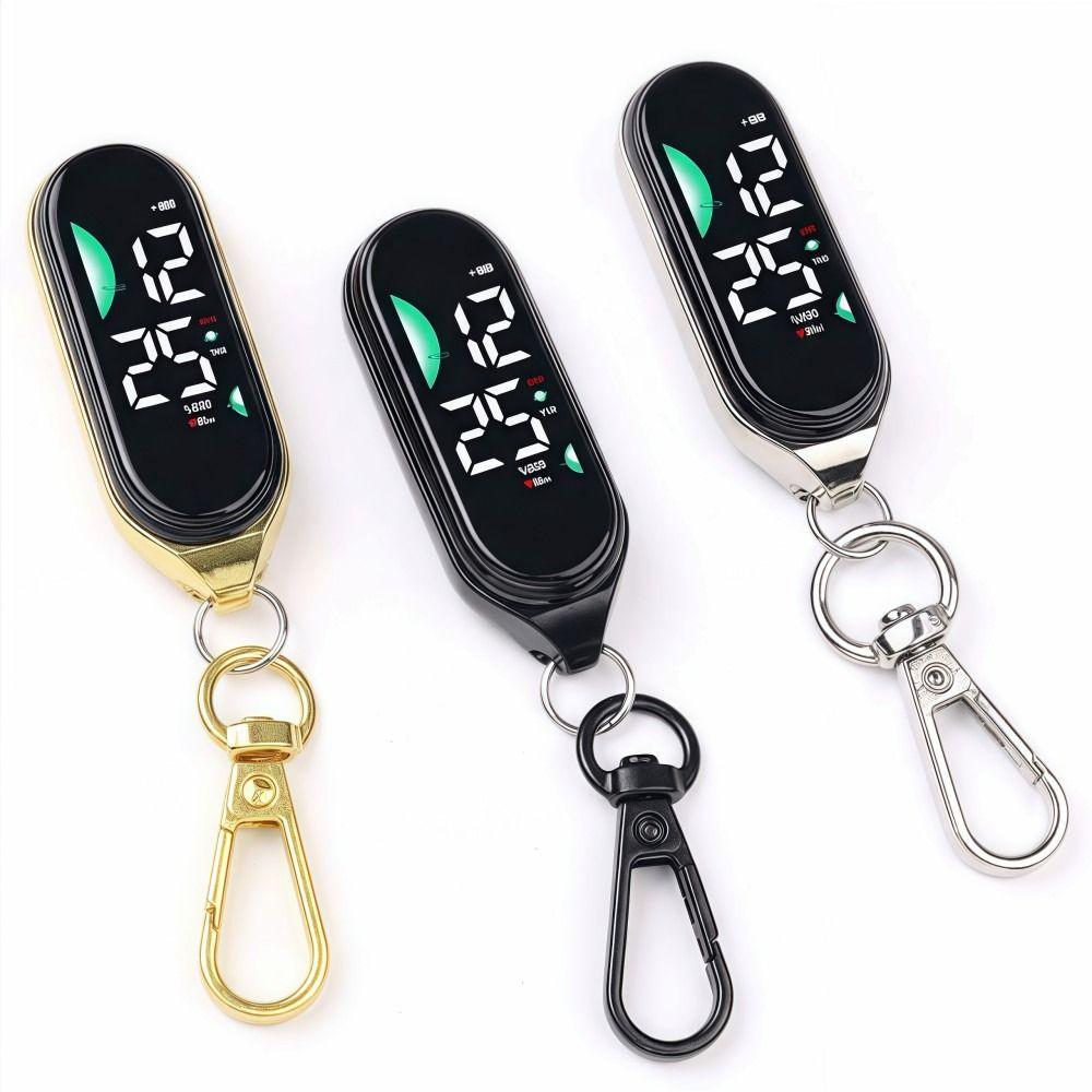 Portable Electronic Hanging Watch LED Luminous Pocket Watch Creativity Pocket Watch  Kids Adults