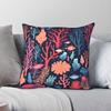 Midnight Deep Sea Coral Reef Pillowcase Polyester Linen Velvet Printed Zip Decorative Throw Pillow Case Sofa Cushion Cover