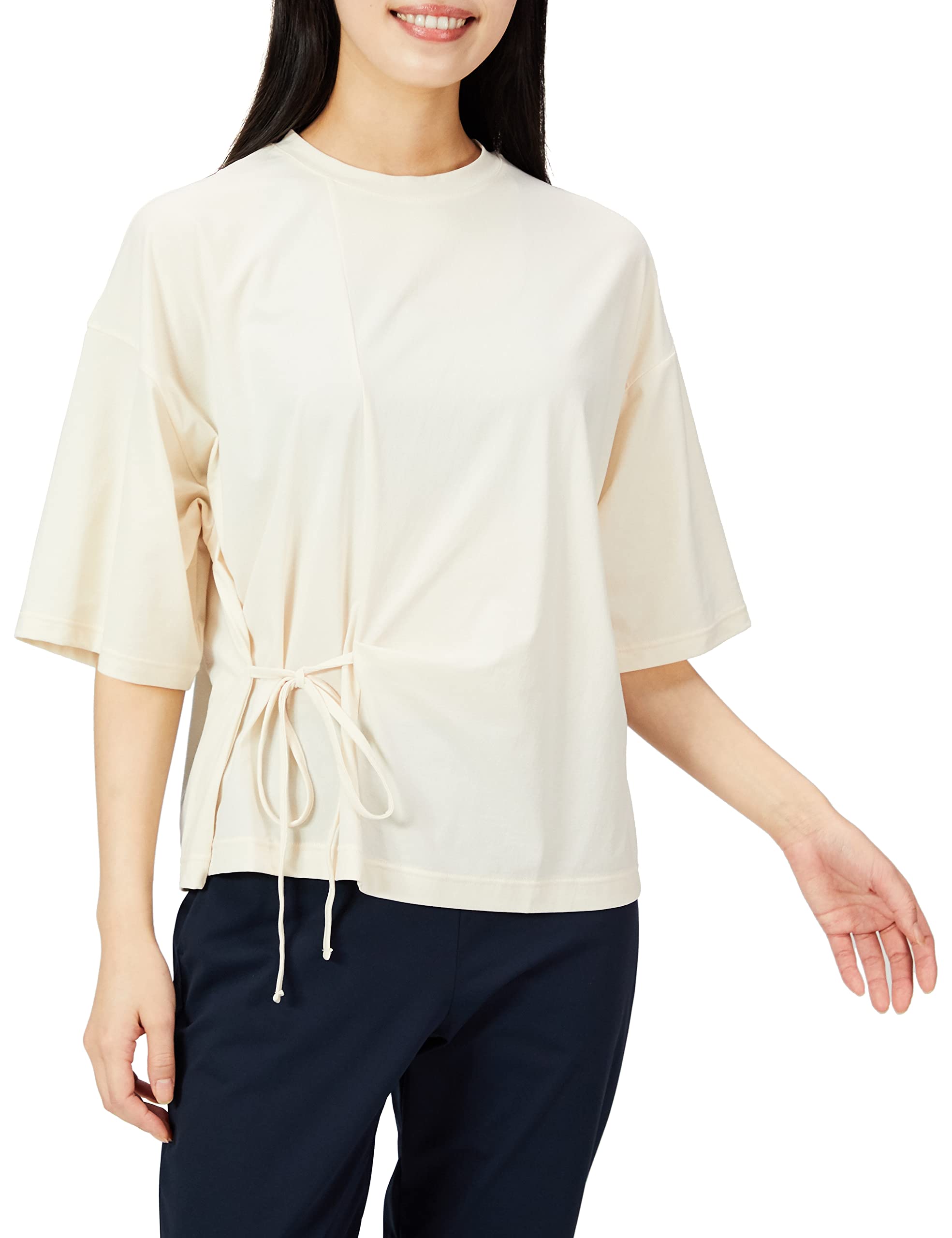 

DFY571 Short Sleeve Size CW-X/Wacoal Women s T-Shirt, Moisture-Wicking, Quick-Drying, BE/L