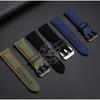 Voor Panerai PAM111 441 137 386 heren Horlogeband Nylon Canvas nylon Koeienhuid Horlogeband 20 22 24mm Roestvrijstalen Gesp Accessoires