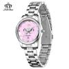 Fatelove 923 Luxury Brand Ladies Wristwatch Luminous Waterproof Steel Strap Original Quartz Women's Watches Hand Clock