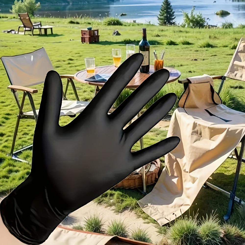 100Pcs Disposable Nitrile Gloves,Durable Household Cleaning Gloves,Garden Planting and Digging Non-slip Dirt-resistant Gloves