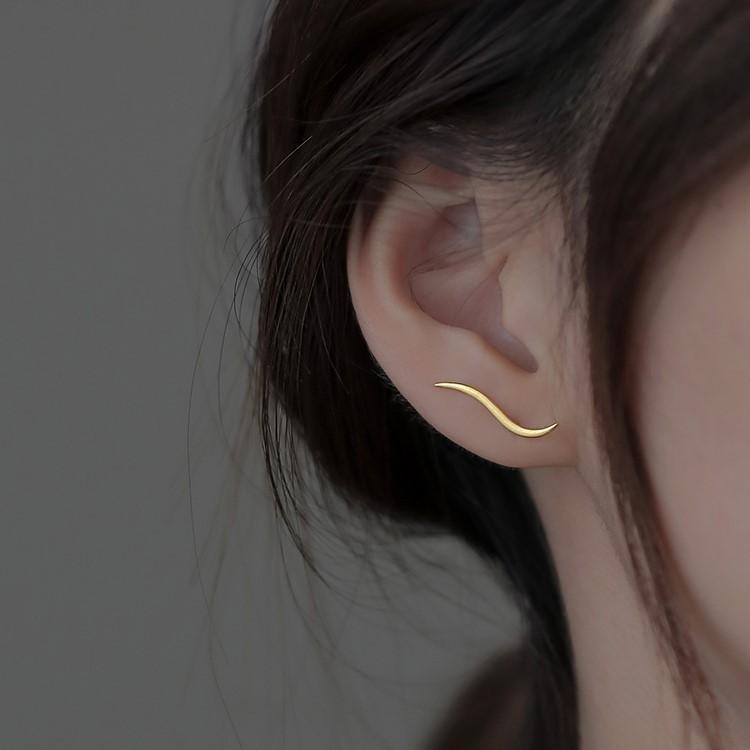 2023 New Fashion Trend Unique Design Elegant Delicate Irregular Geometric Twisted Earrings Women Jewelry Party Premium Gifts