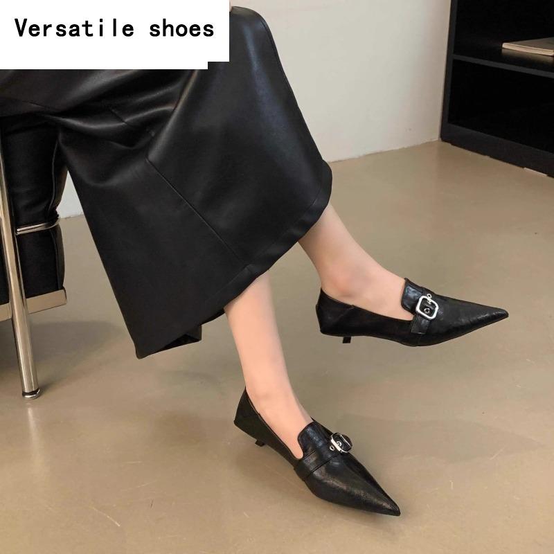 Сексуальные женские туфли с острым носком на шпильках — фото 4