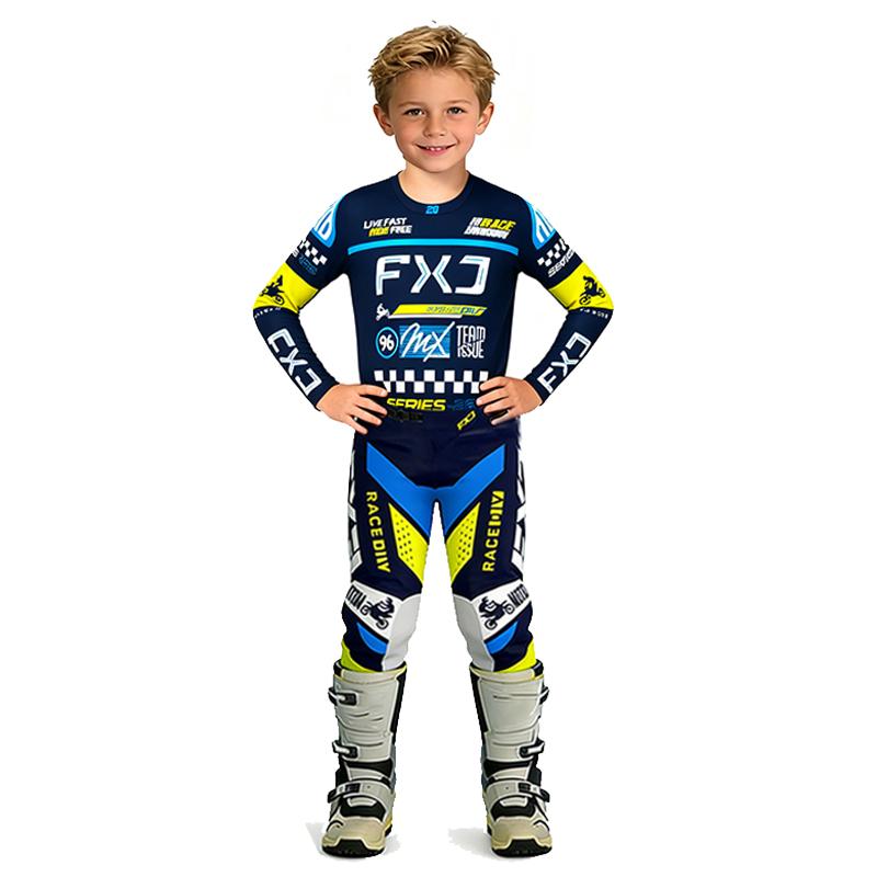 Bērnu motokrosa komplekts MX krekls un