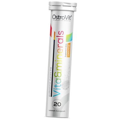 Vitamin-Mineral-Komplex, Vita and Minerals, 20 Tabletten Orange (36250098)