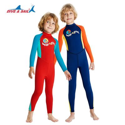 Summer New Children's Swimsuits Medium and Older Children's Outdoor Sun Protection Quick-drying Wetsuits Surfing Snorkeling Swimming Jellyfish Suits