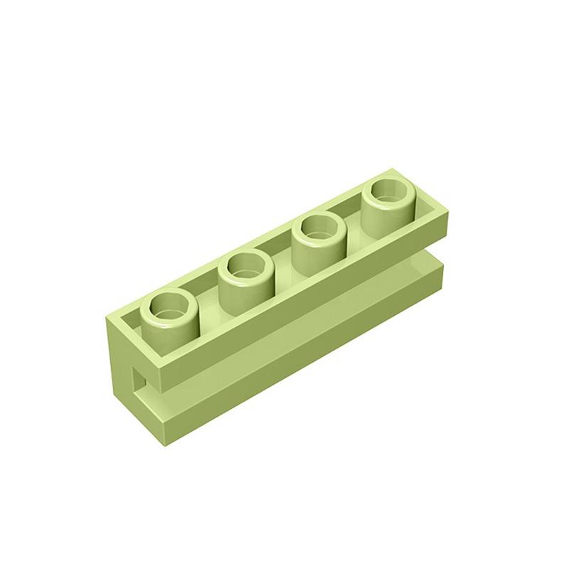 MOC 10PCS 2653 Wall Brick Modified 1x4 With Channel Building Blocks Replaceable Classical Toys Adults Boys Special Day Xmas Gift