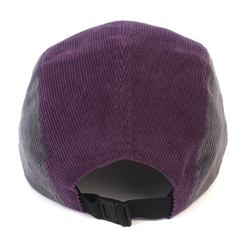 Universal Chemistry Corduroy Purple Brown Campcap Camp Cap