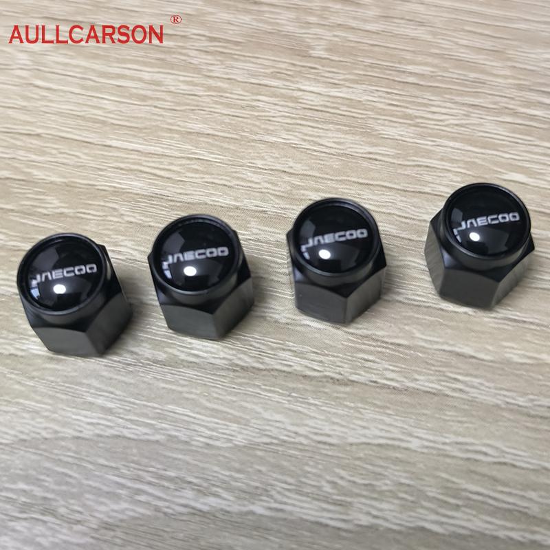 For Chery Jaecoo J7 J8 J5 6 Car Wheel Tire Air Valve Caps Stem Cover With Brand Accessories 4 Pieces