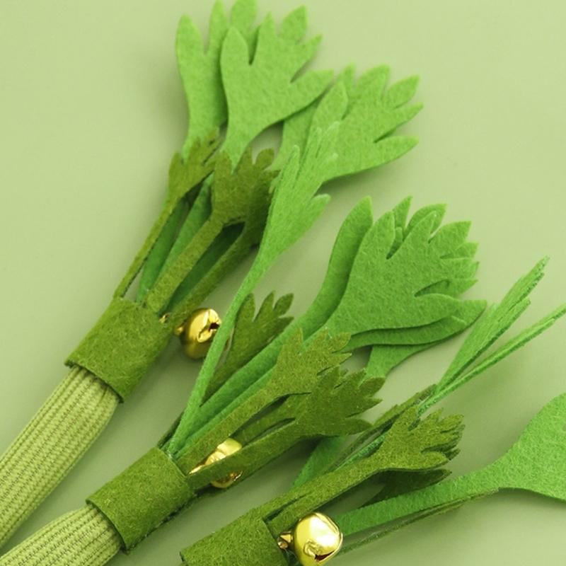 2pcs Silvervine Celery Shape Catnips Toy Interactive Chew Stick For Indoor Cats Dental Health And Play