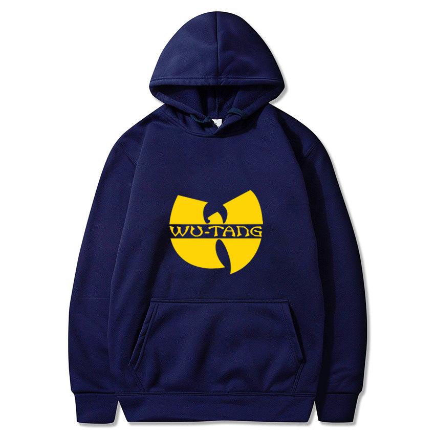 Популярный свитер мужской и женский осень и зима анимация периферия Wu-Tang с капюшоном пуловер а волос XL