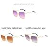 Fashion Pearl Sunglasses With Uv400 Protection For Outdoor Travel And Parties