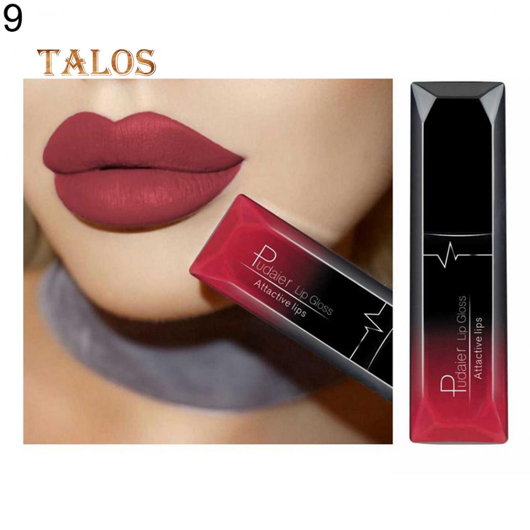 

Длительная жидкая помада, матовый блеск для губ, женская сексуальная красота, макияж, косметические инструменты 9#