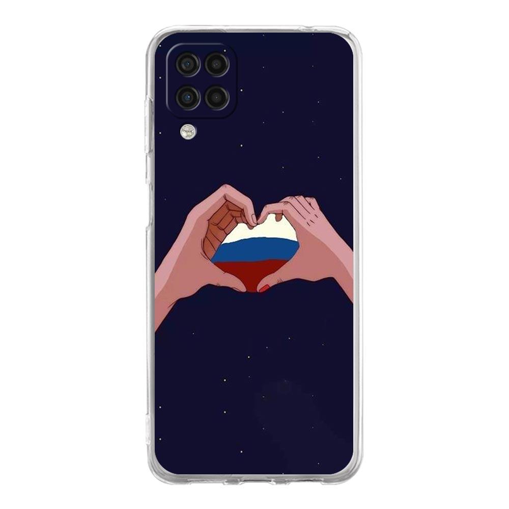 Russia Omsk Flag Siberian Flag Phone Case for Samsung A13 A15 A25 A35 A51 A55 A71 A21S A11 A31 A41 A23 A53 A73 5G A05s Cover