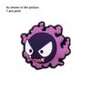 1pcs Cartoon  PVC Shoe Charms Cute Pikachu Squirtle Clog Pins Sandal Decorations Shoes Accessories Backpack Buckle