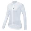 Womens Cycling Long Sleeve Jersey Breathable Moisture Wicking Performance Top Road Bike Riding