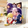 Dark Fantasy  Anime F-Fatestrange Fakes Throw Lightweight 240G Flannel Blanket Soft Skin-Friendly For Summer Cooling