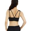 Adidas Solid Color Logo Print Fixed Strap Breathable Sports Bra Women underwear Black HD7683
