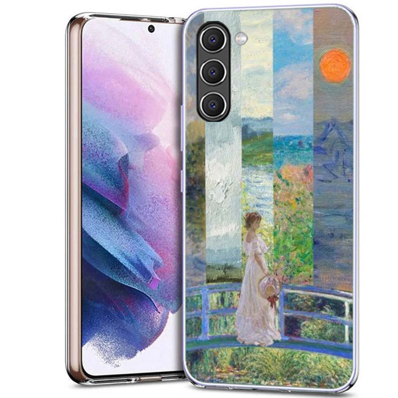Claude Monet Art Phone Case for Samsung A54 A14 A24 A34 A17 A37 A57 A55 A35 A25 A15 A13 A23 A33 A53 A07 A05S A04S A03 A73 Galaxy