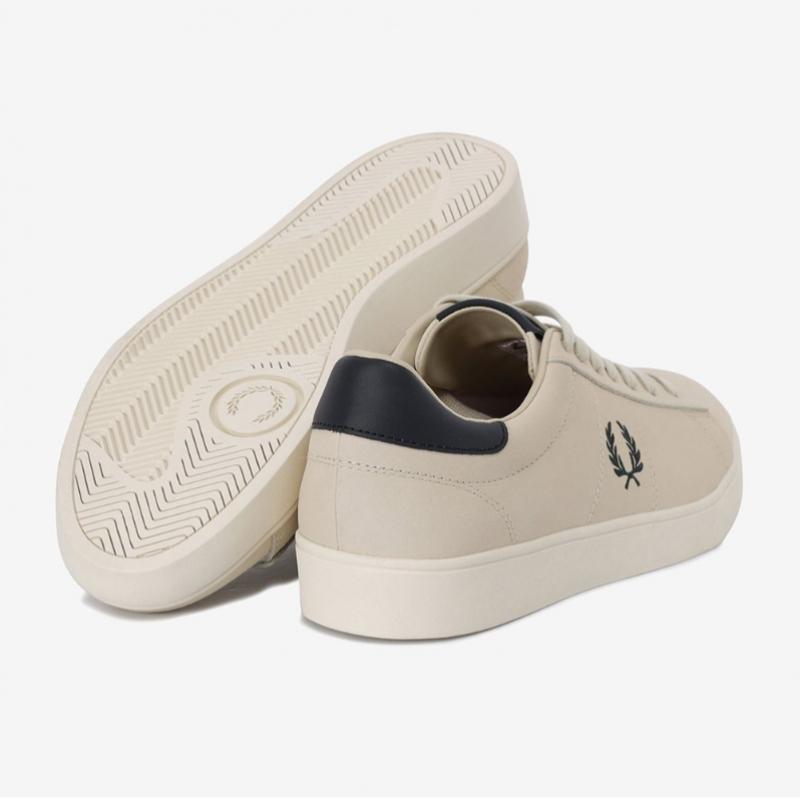 Fred Perry Men S Ivory SneakerS Sfpm2438315 X64