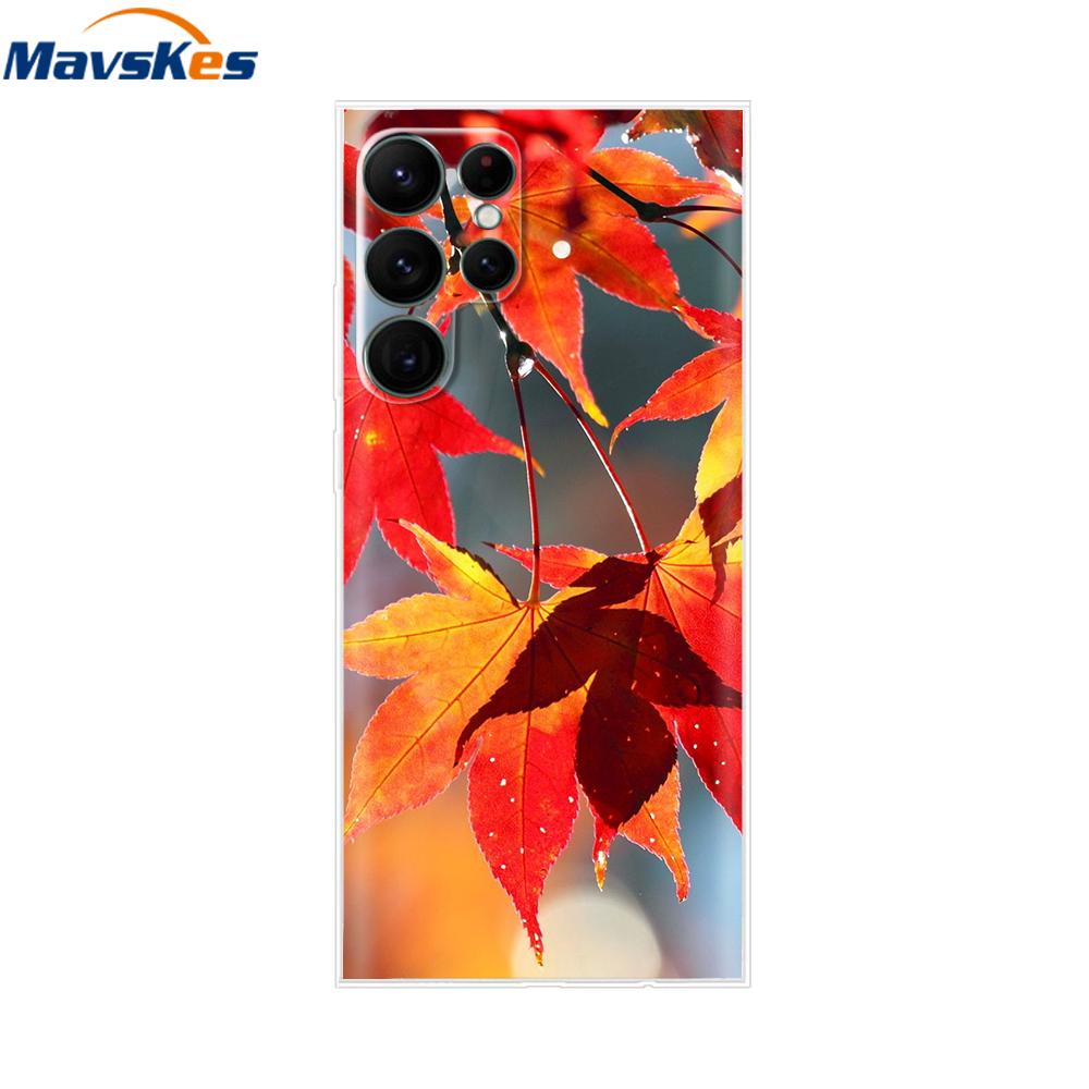 For Samsung Galaxy S22 Ultra Case Silicone Soft Clear Bumper Back Cover For Samsung S22 Ultra Cases For Samsung S22 Ultra Fundas